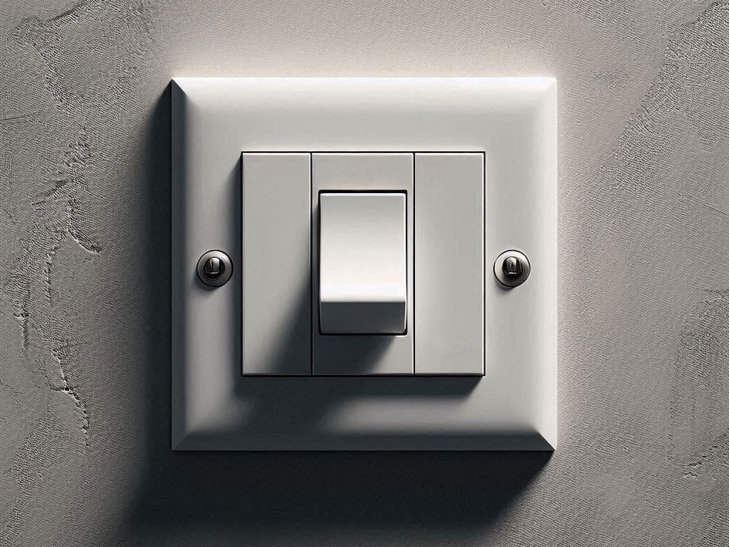 Instalação de tomadas e interruptores